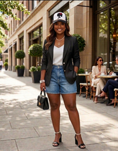 Load image into Gallery viewer, “BLACK BARBIE” Custom Trucker Hat
