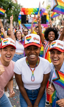 Load image into Gallery viewer, “PRIDE” Custom Trucker Hat
