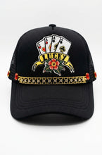 Load image into Gallery viewer, “BET YOUR LUCK” Custom Trucker Hat
