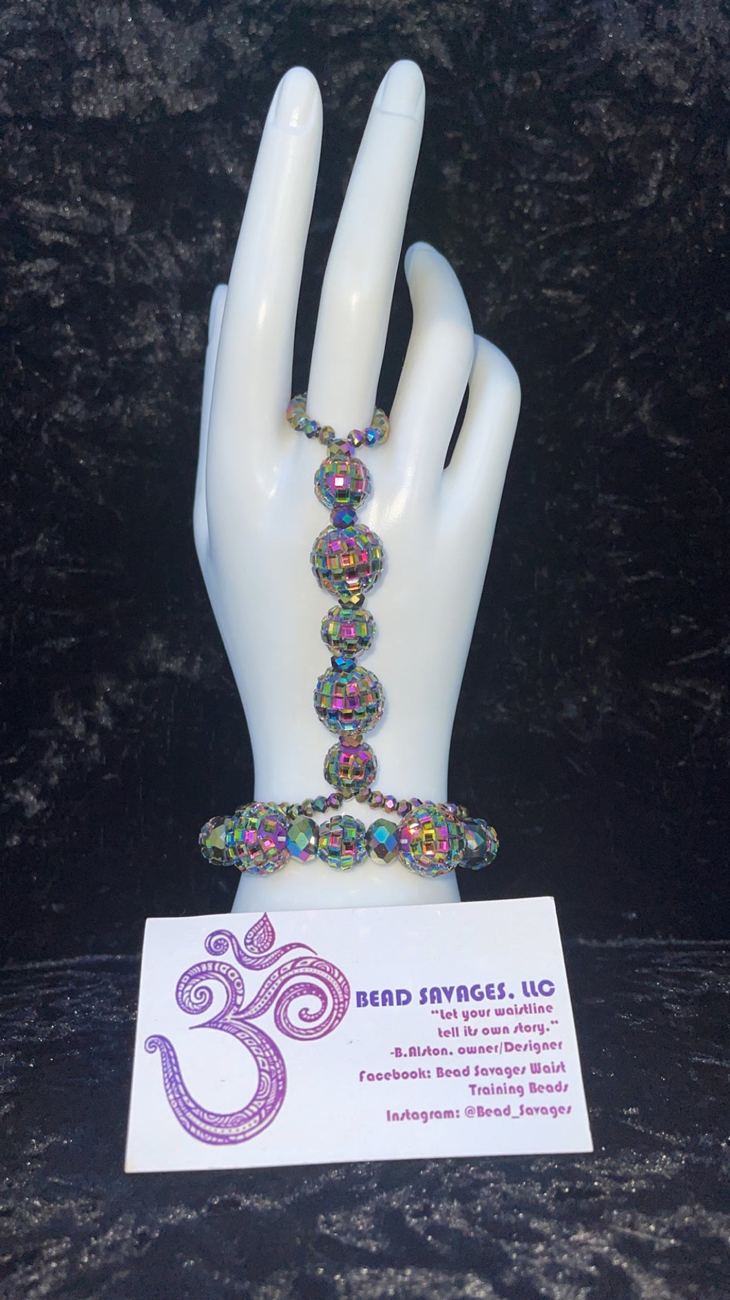 Bead Savages “Goddess” Wrist Cuff & Bracelet Sets