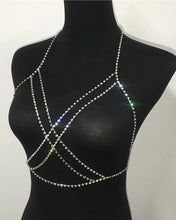 Load image into Gallery viewer, Bead Savages “Double Cross” TASSEL BODY CHAIN
