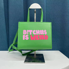 Load image into Gallery viewer, “Weirdos” Tote Pocketbook
