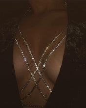 Load image into Gallery viewer, Bead Savages “Double Cross” TASSEL BODY CHAIN
