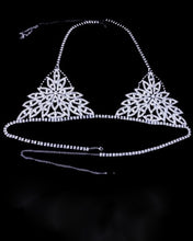 Load image into Gallery viewer, Bead Savages “GARDENIA” TASSEL BRA
