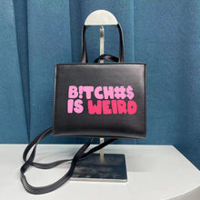 Load image into Gallery viewer, “Weirdos” Tote Pocketbook
