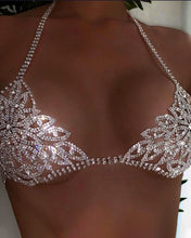 Load image into Gallery viewer, Bead Savages “GARDENIA” TASSEL BRA
