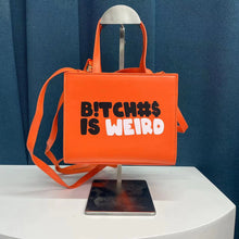 Load image into Gallery viewer, “Weirdos” Tote Pocketbook
